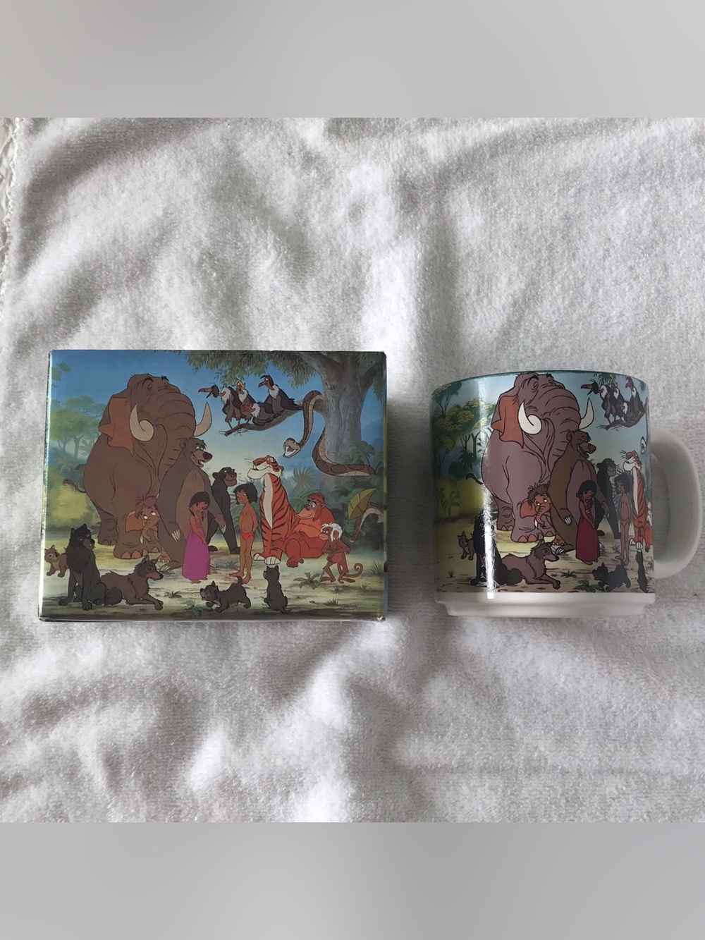 Vintage Disney Jungle Book Cup/Mug in Box